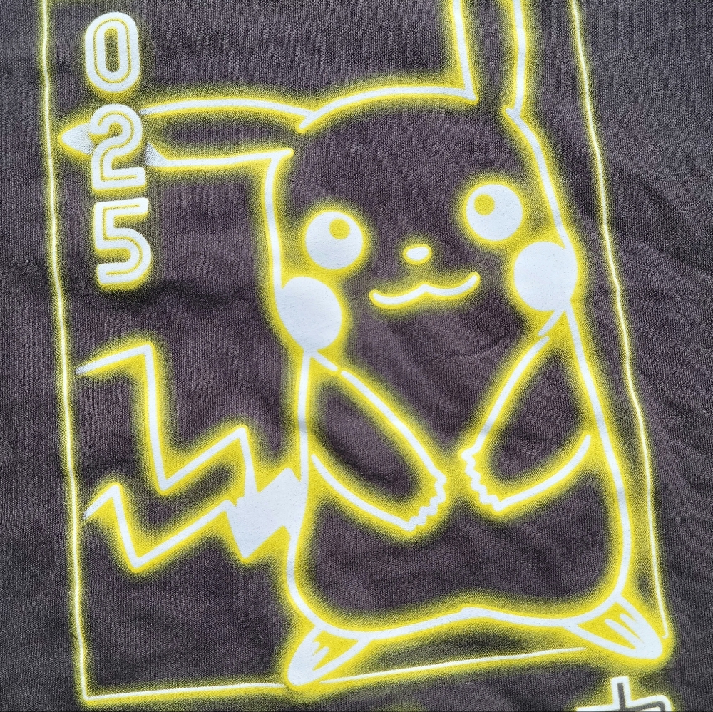 XL Pokémon Official Merch Electric Pikachu Adult New